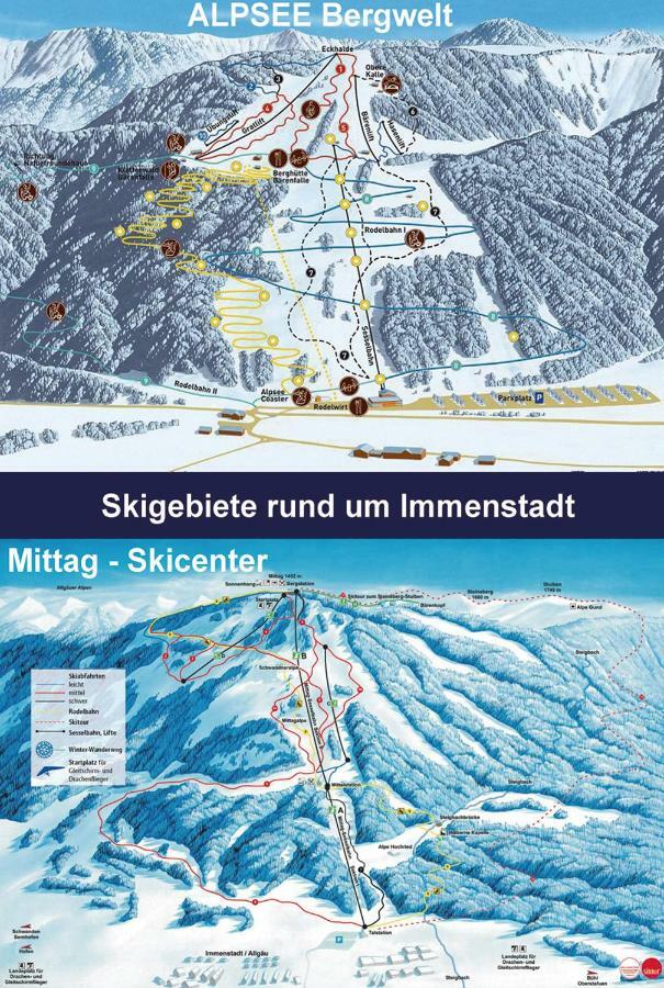 Appartemant Steineberg Lejlighed Immenstadt im Allgäu Eksteriør billede